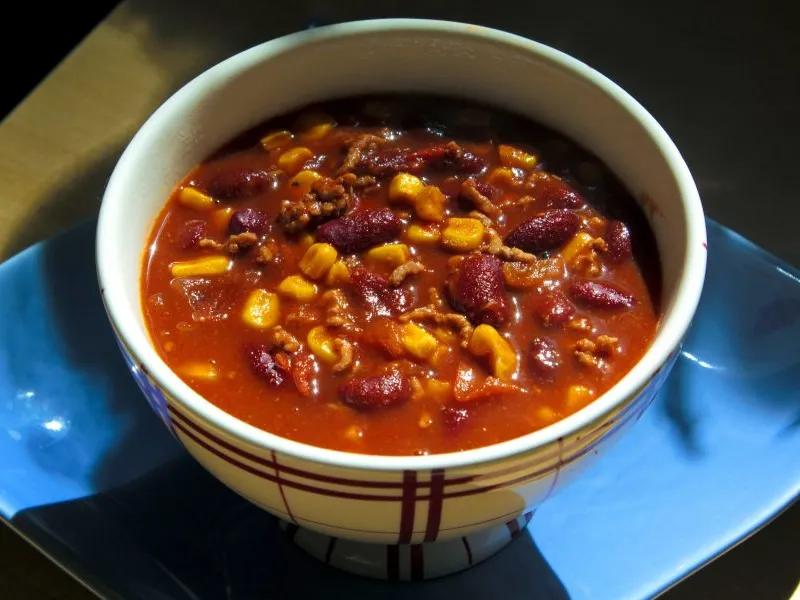 Vegetarisk Chili Sin Carne – Mäktig och proteinrik på 20 minuter - traditionellt Svensk Middag recept, perfekt till vardagsmiddag